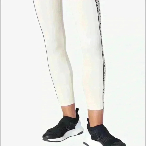 Vimmia Women's Meow Side Print Piped Half & Half Midrise Leggings Size S - Picture 3 of 14